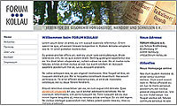 Forum Kollau Web Site Start November 2011