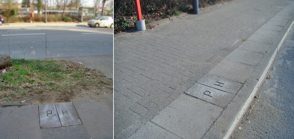 Die Platten 13I und 13J wurden zur besseren Verfolgung der Grenzlinie im Lokstedter und Groß Borsteler Grenzbereich zusätzlich verlegt